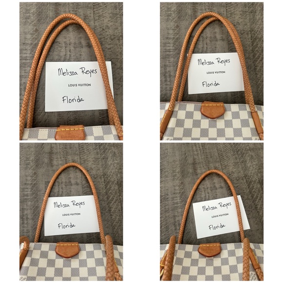Authentic Louis Vuitton Damier Azur Propriano Tote - Picture 7 of 11